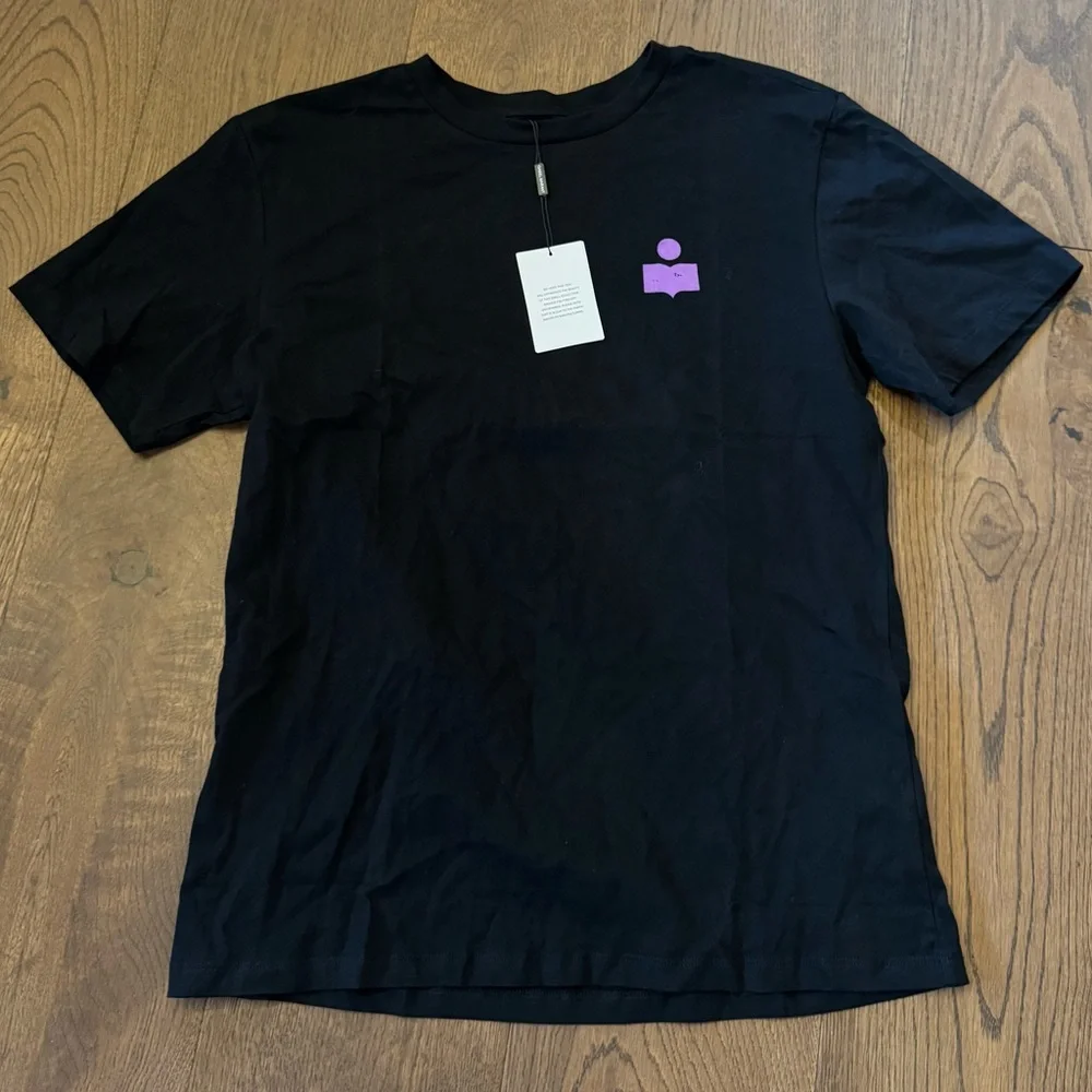 🖤 NWT Isabel Marant Black Tee size MEDIUM - Picture 8 of 8